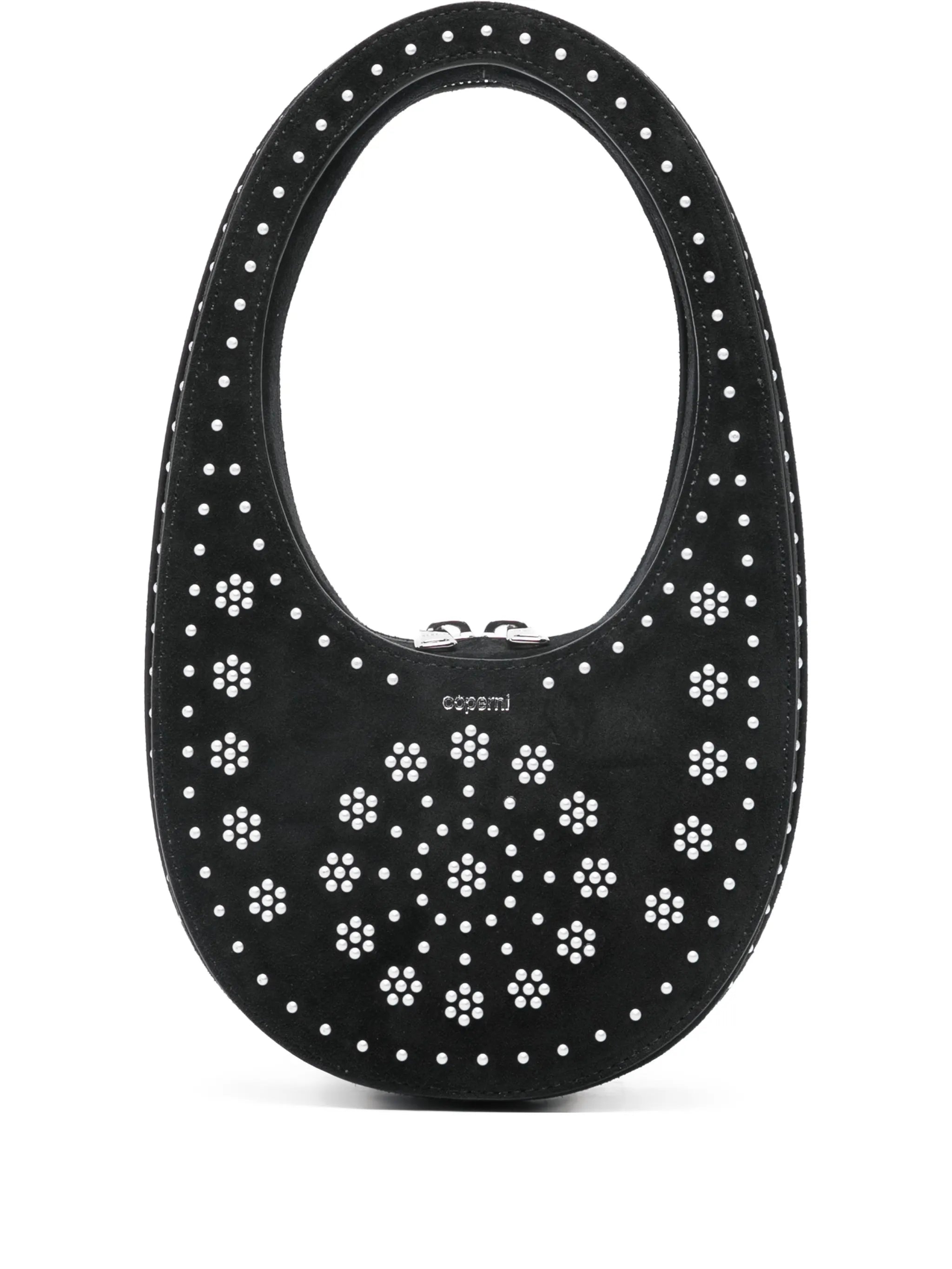 Coperni Coperni Mini Swipe Floral-stud Tote Bag