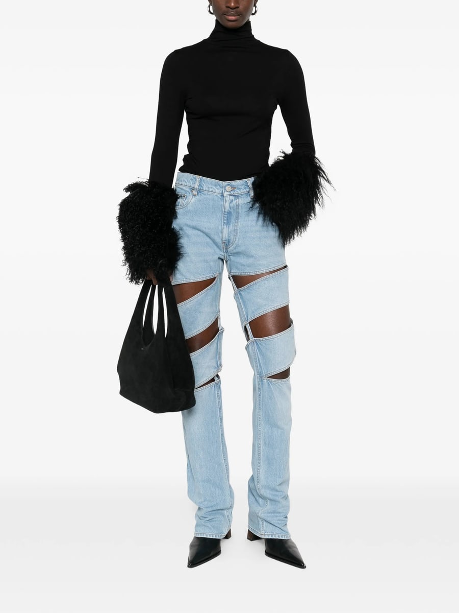 Coperni Coperni Cut-out Jeans, view 3