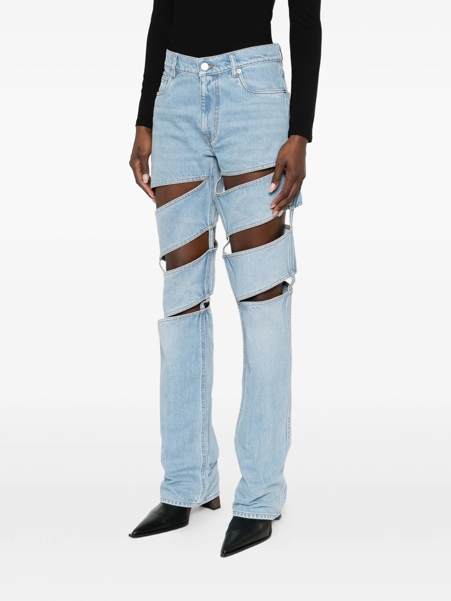 Coperni Coperni Cut-out Jeans, view 4