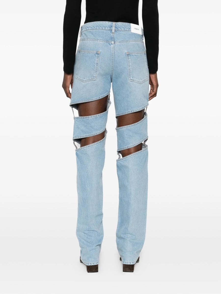 Coperni Coperni Cut-out Jeans, view 5
