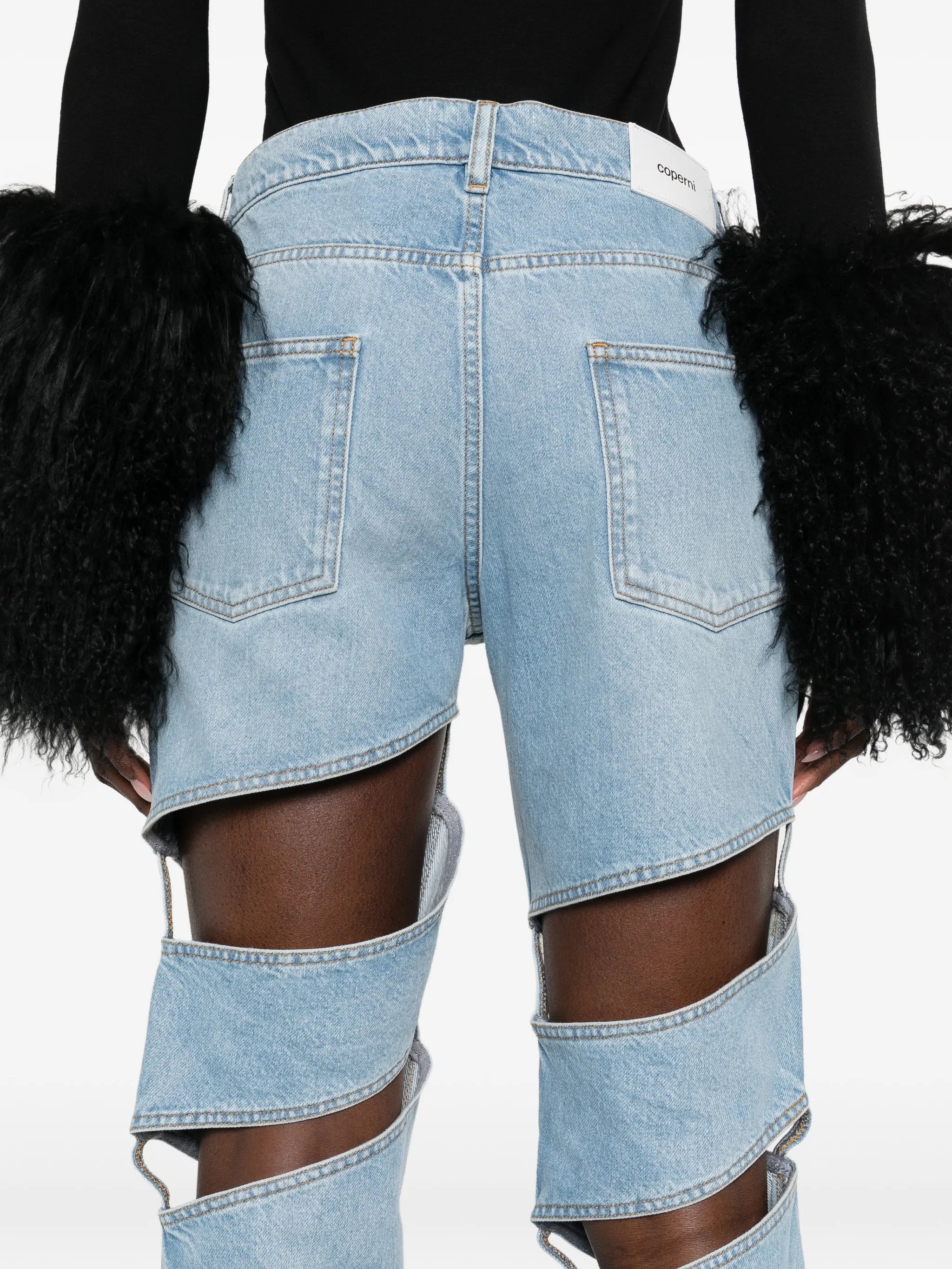 Coperni Coperni Cut-out Jeans, view 2