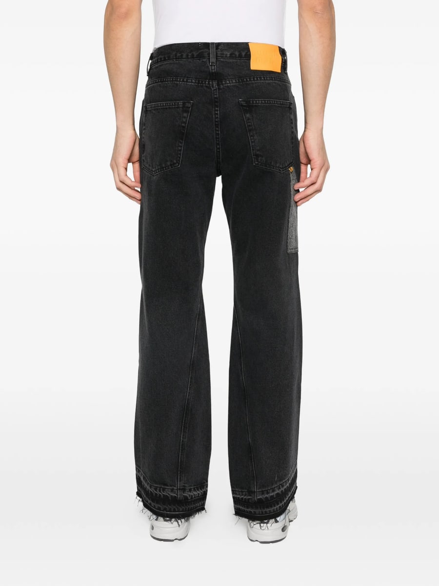 Gallery Dept. Gallery Dept. Contrast Panel Wide-leg Jeans, view 2