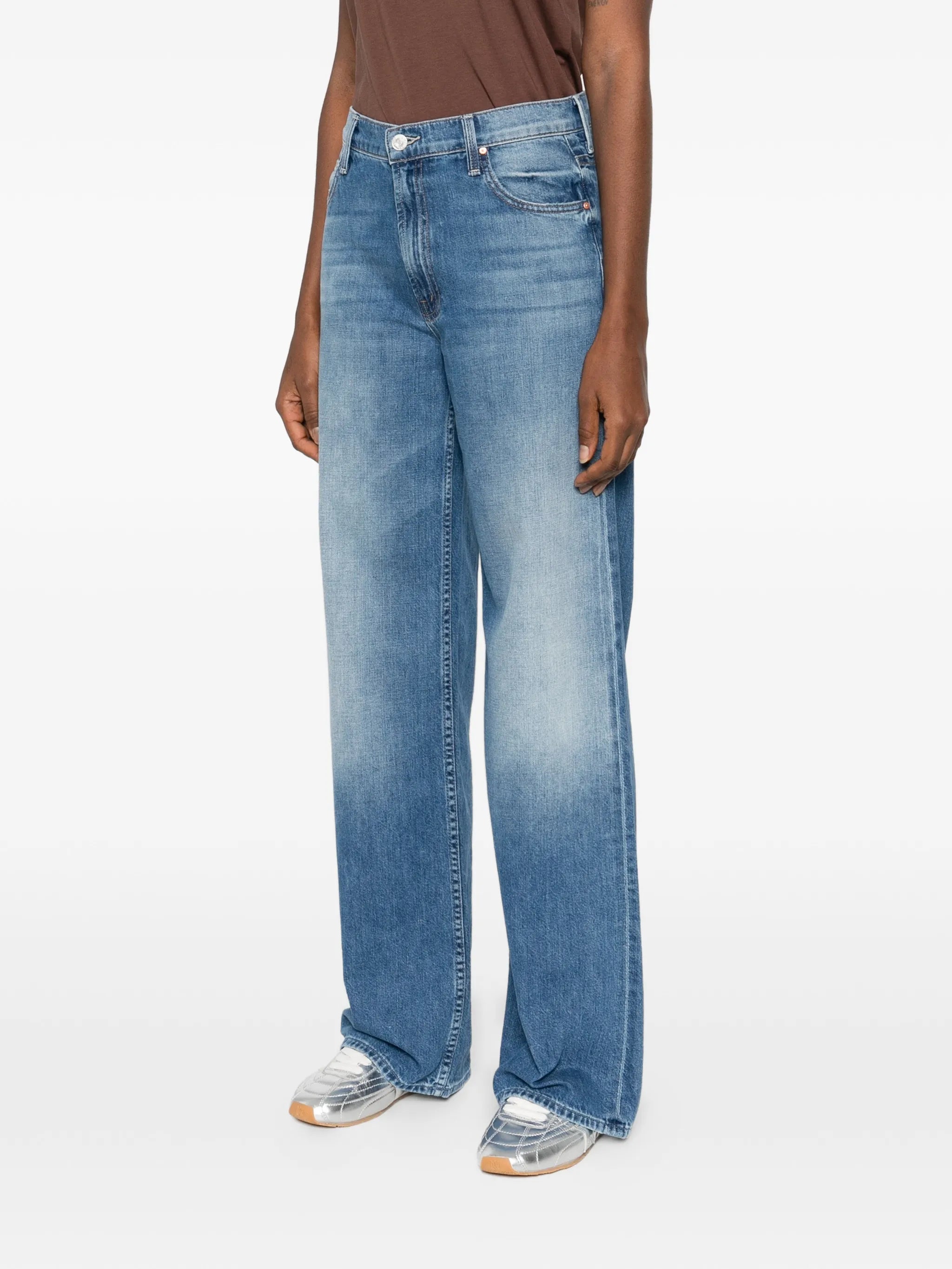 Mother Mother  The Rerun Zip 5-pocket Jeans, view 2