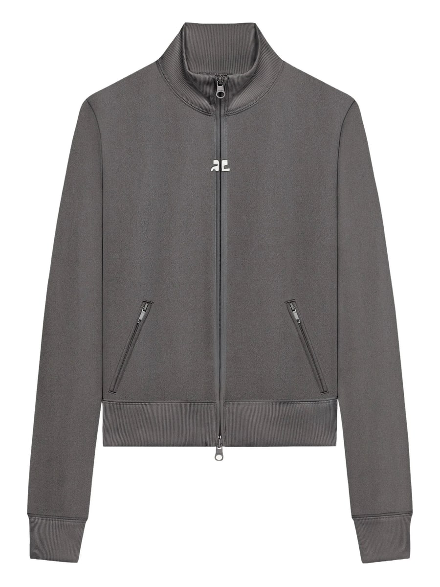 Courrèges Courrèges Zip Logo Sweatshirt