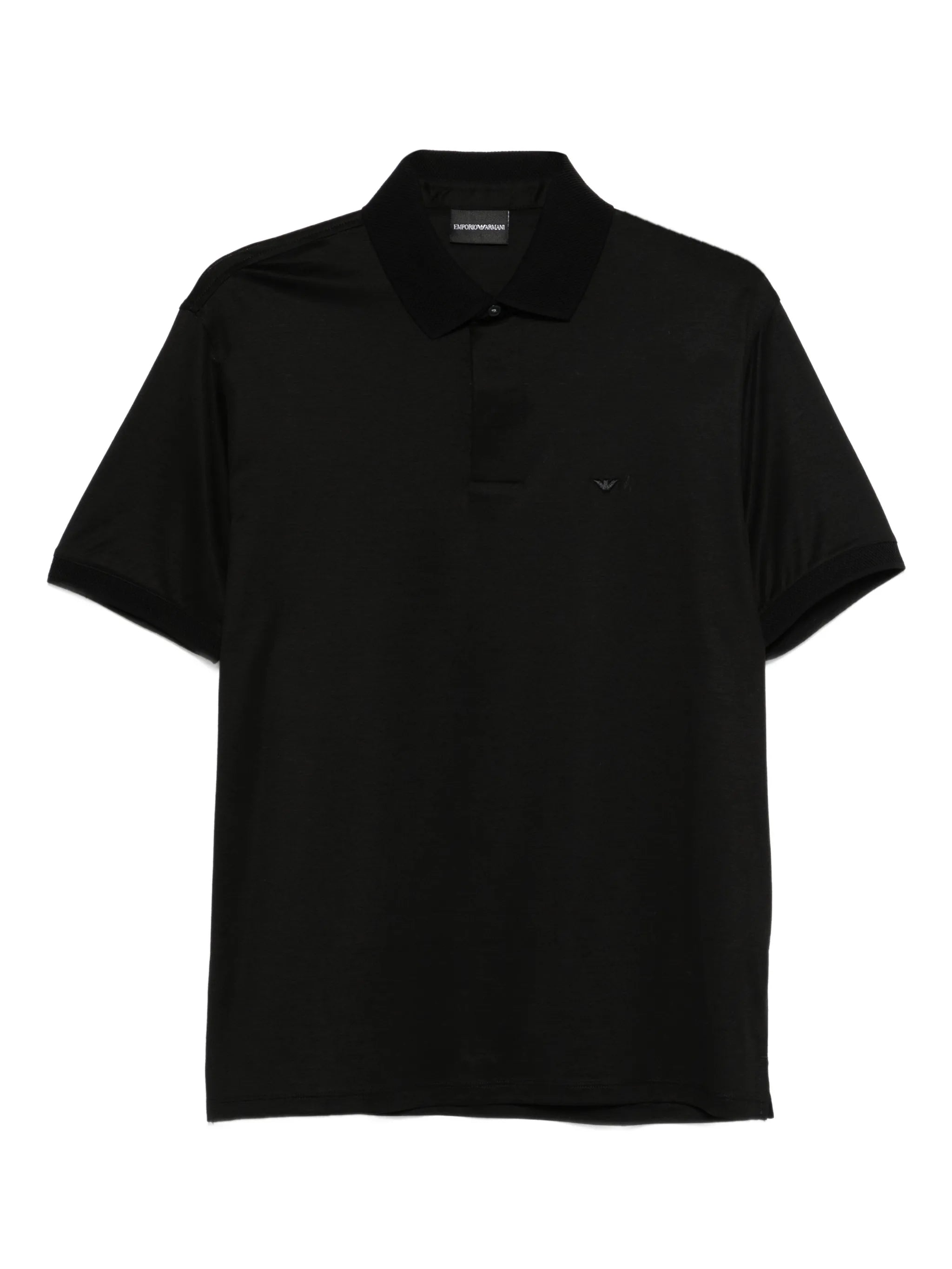 Emporio Armani Emporio Armani Black Polo Shirt
