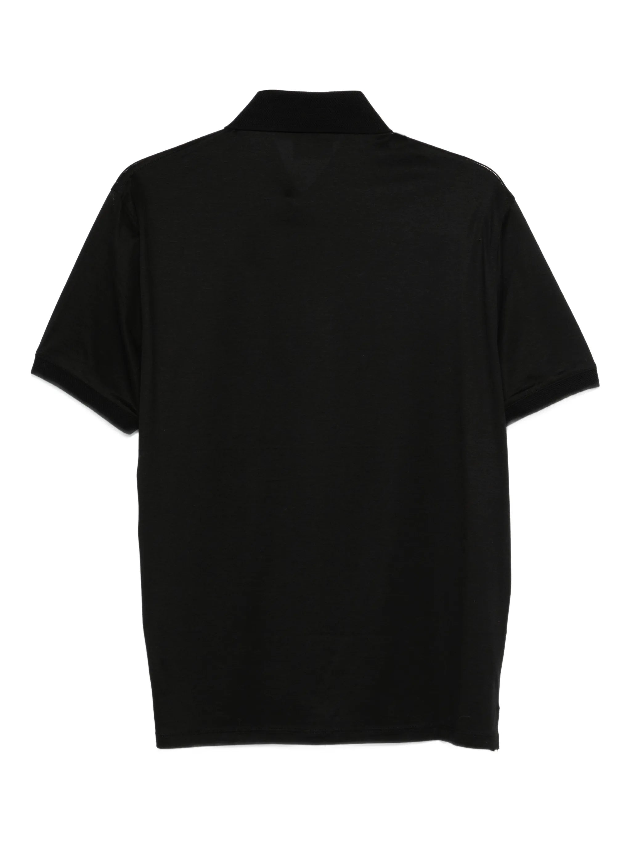 Emporio Armani Emporio Armani Black Polo Shirt, view 2