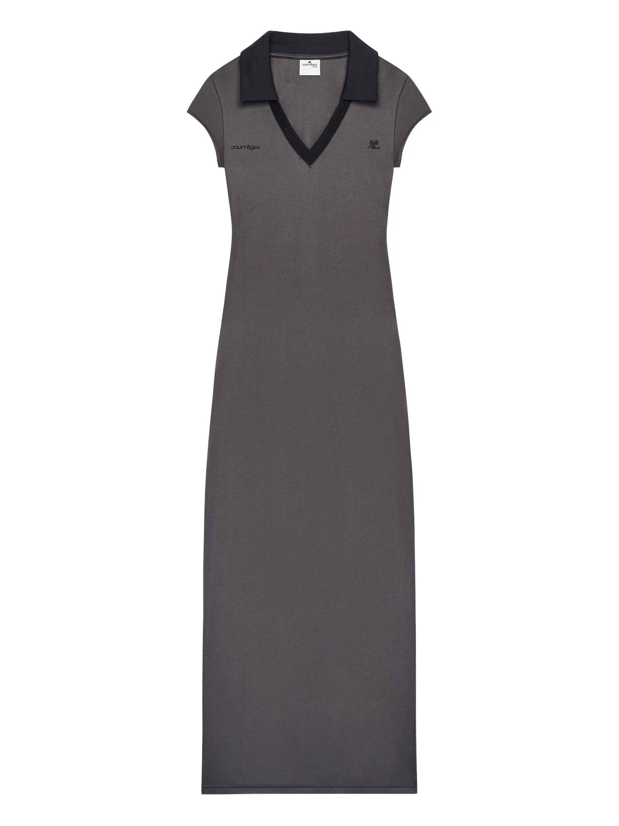 Courrèges Courrèges Logo Maxi Dress