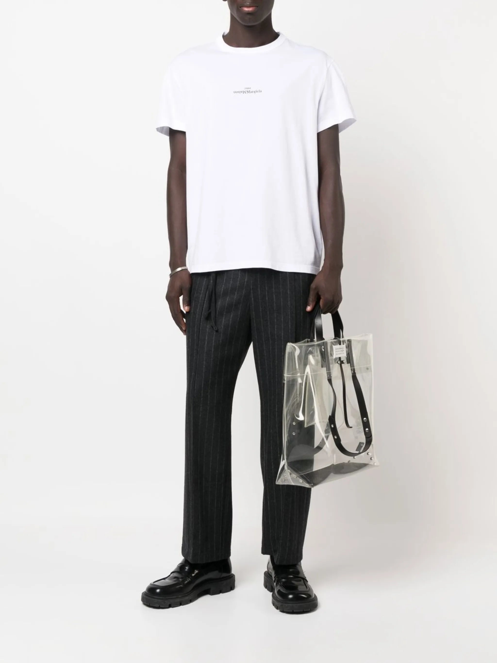 Maison Margiela Maison Margiela Logo-print T-shirt, view 2