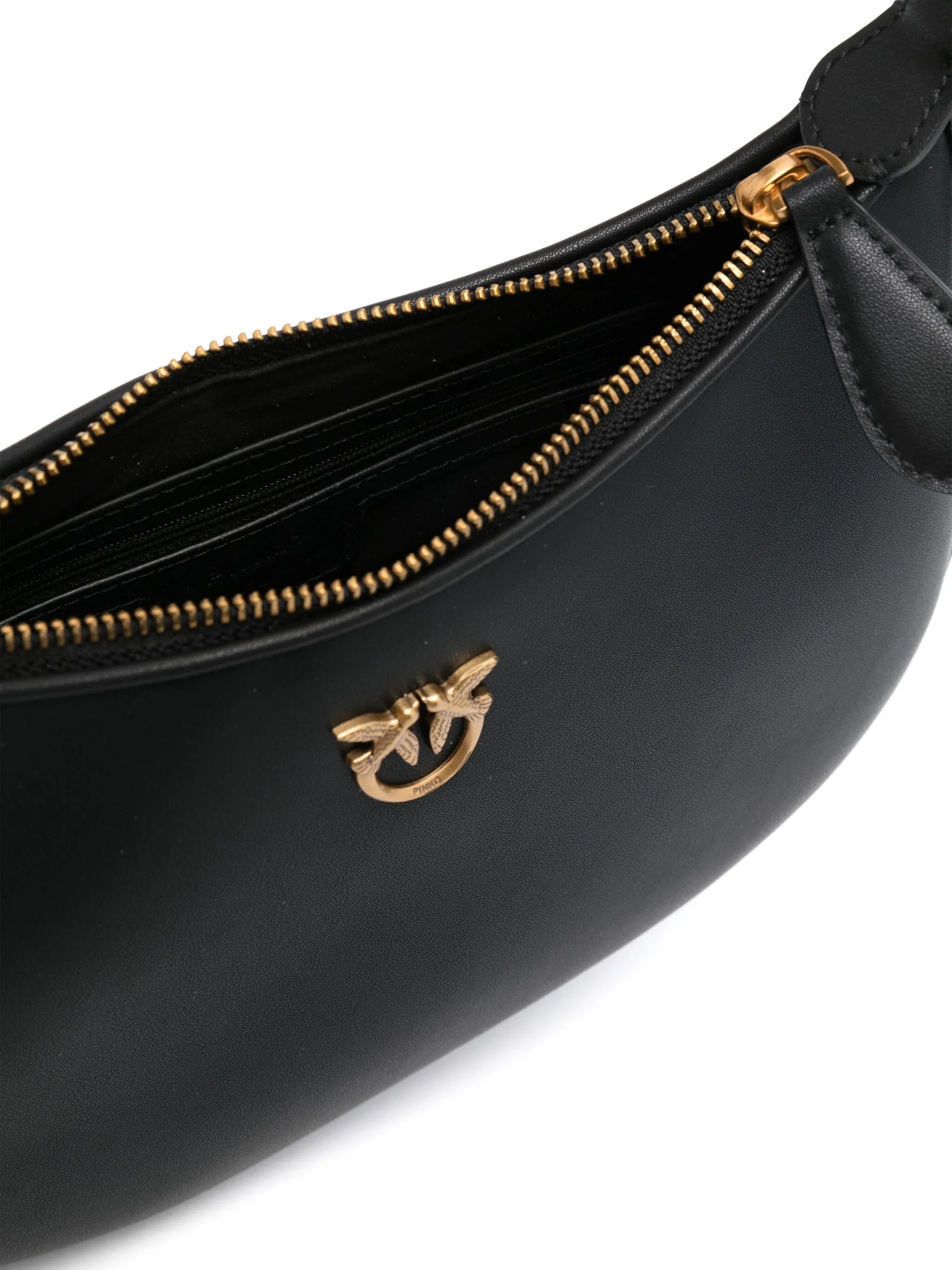 Pinko Pinko Love Birds Leather Shoulder Bag, view 2