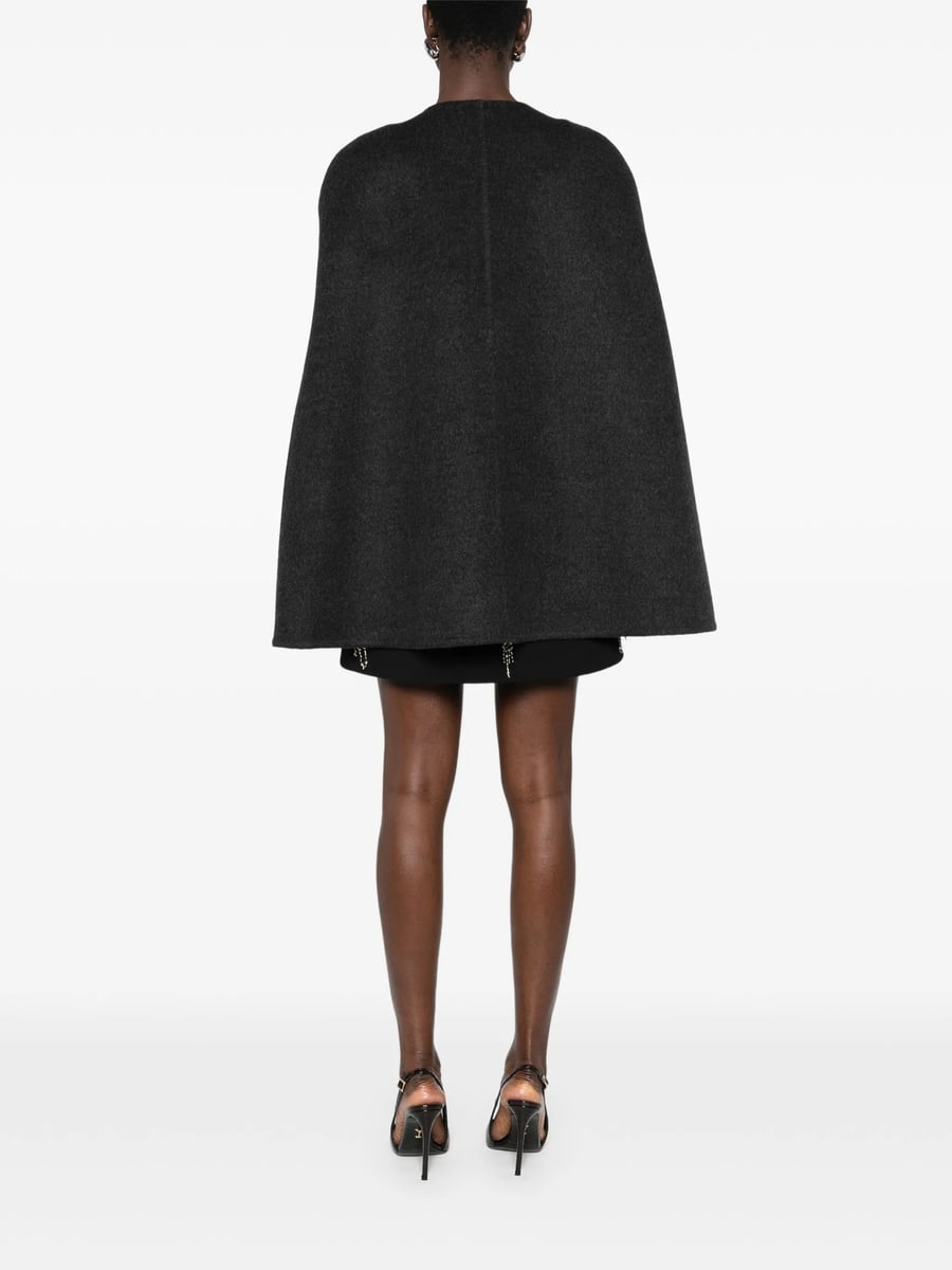 Gucci Gucci Horsebit Wool Cape, view 5