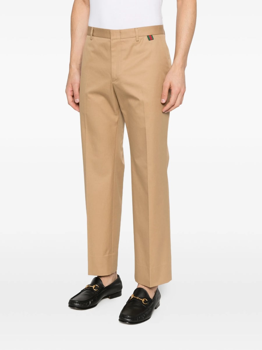 Gucci Gucci Beige Trousers, view 4