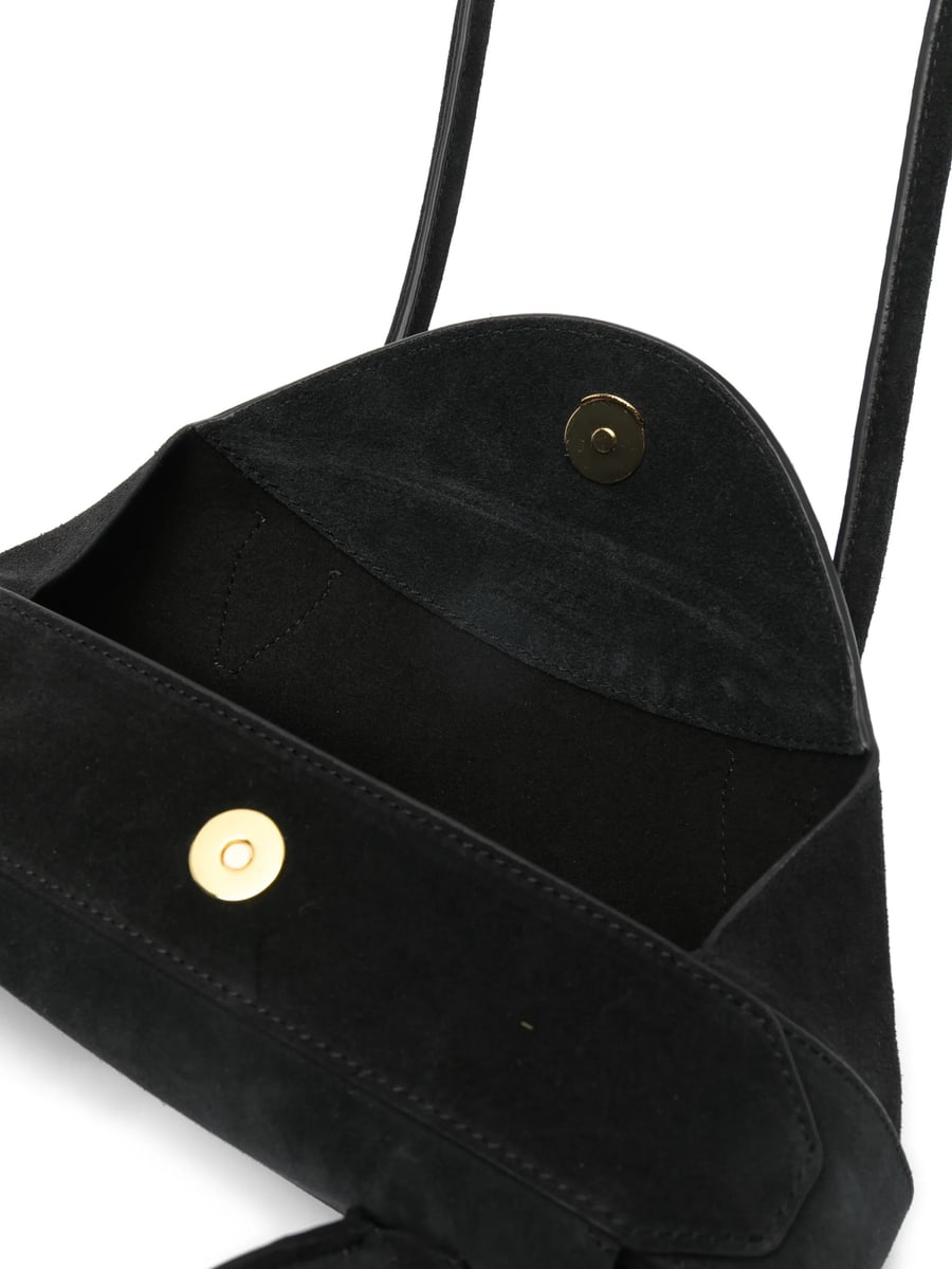Yuzefi Yuzefi Mini Oyster Suede Tote Bag, view 5