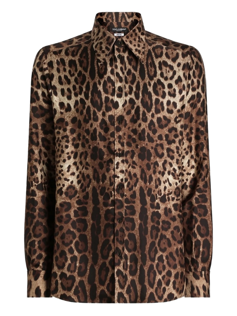 Dolce & Gabbana Dolce & Gabbana Leopard-print Shirt