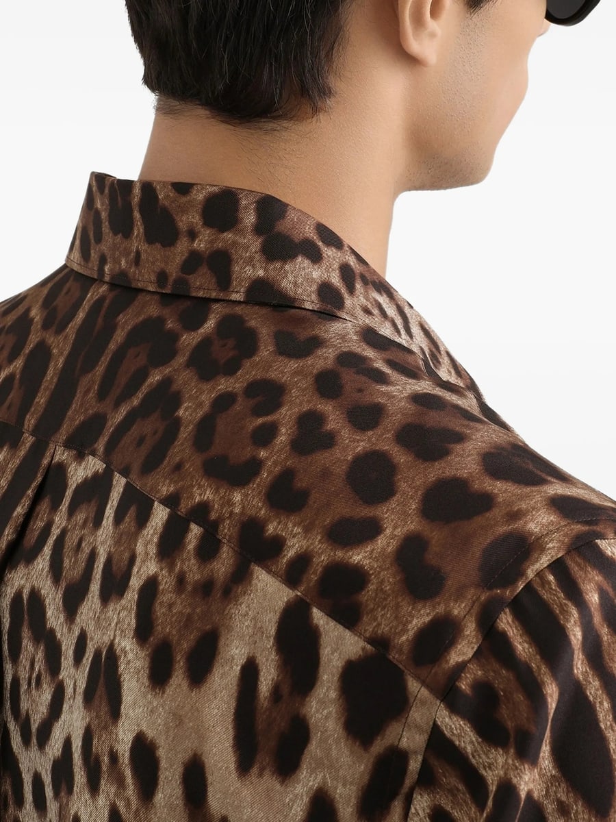 Dolce & Gabbana Dolce & Gabbana Leopard-print Shirt, view 2