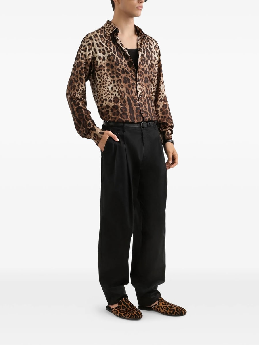 Dolce & Gabbana Dolce & Gabbana Leopard-print Shirt, view 4