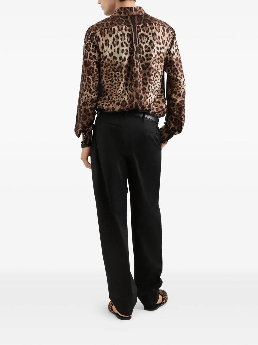 Dolce & Gabbana Dolce & Gabbana Leopard-print Shirt, view 5