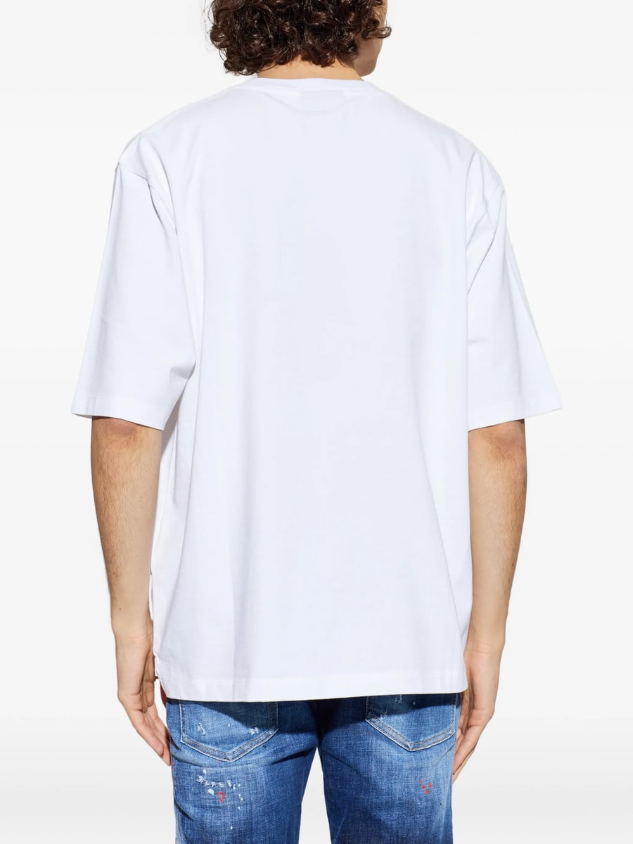 Dsquared2 Dsquared2 Summer Vintage Loose Fit T-shirt, view 4
