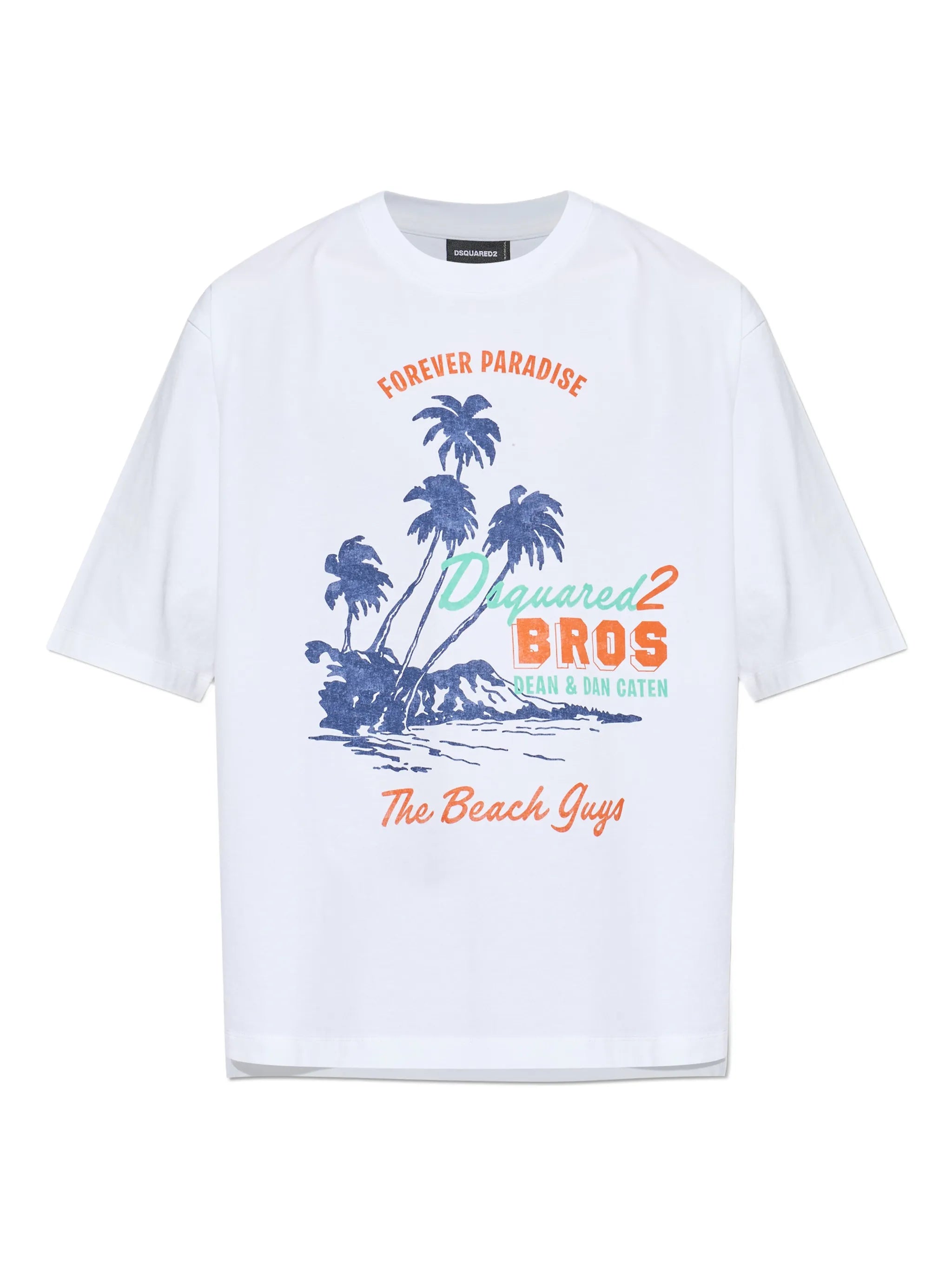 Dsquared2 Dsquared2 Summer Vintage Loose Fit T-shirt
