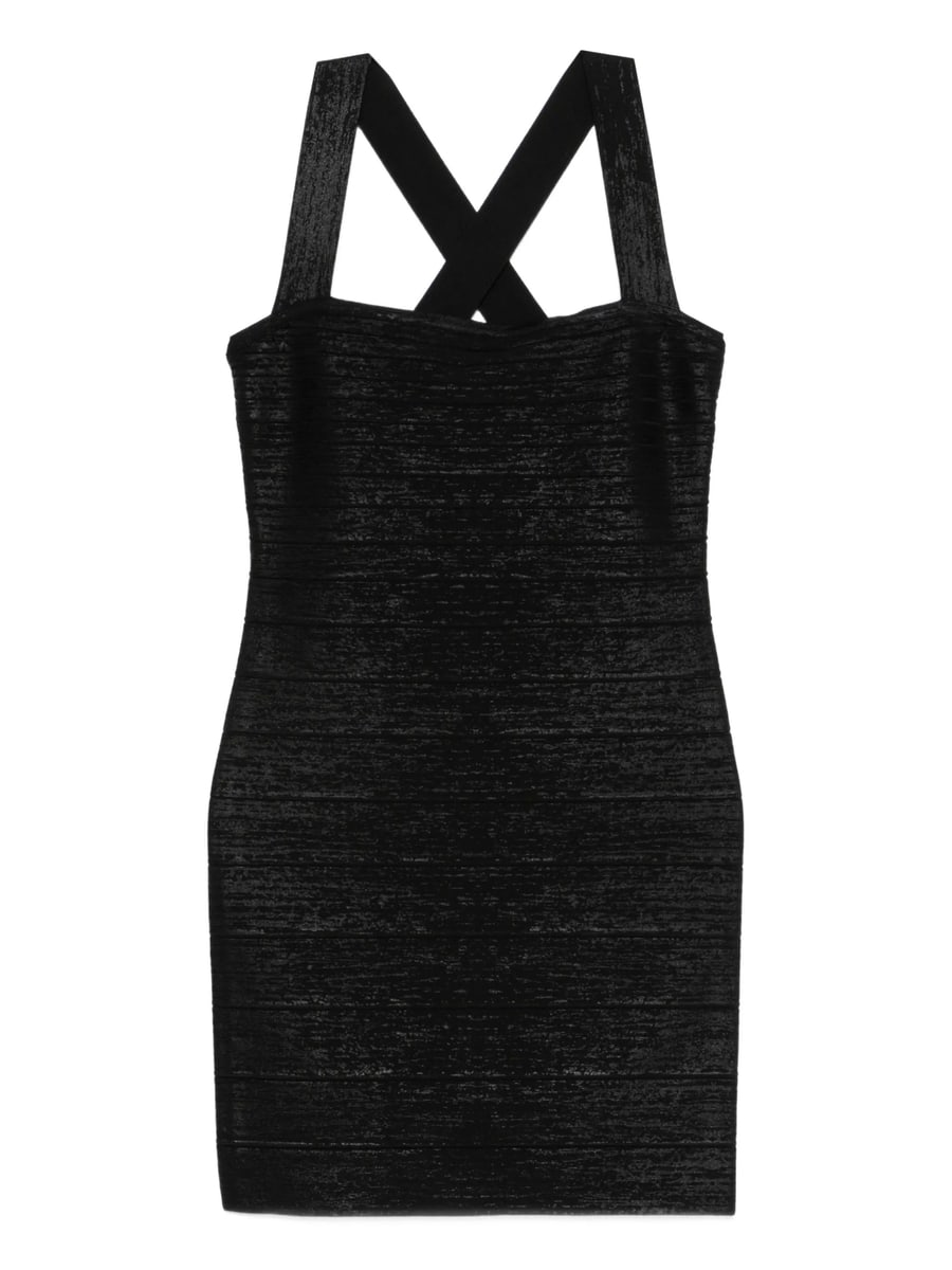 Herve Leger Herve Leger Crossover Strap Dress