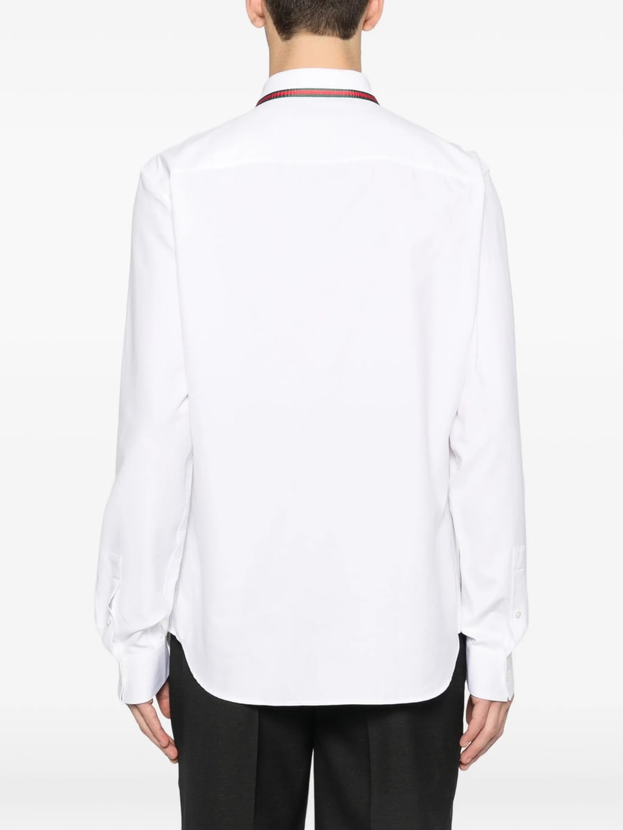 Gucci Gucci Striped-collar Shirt, view 2