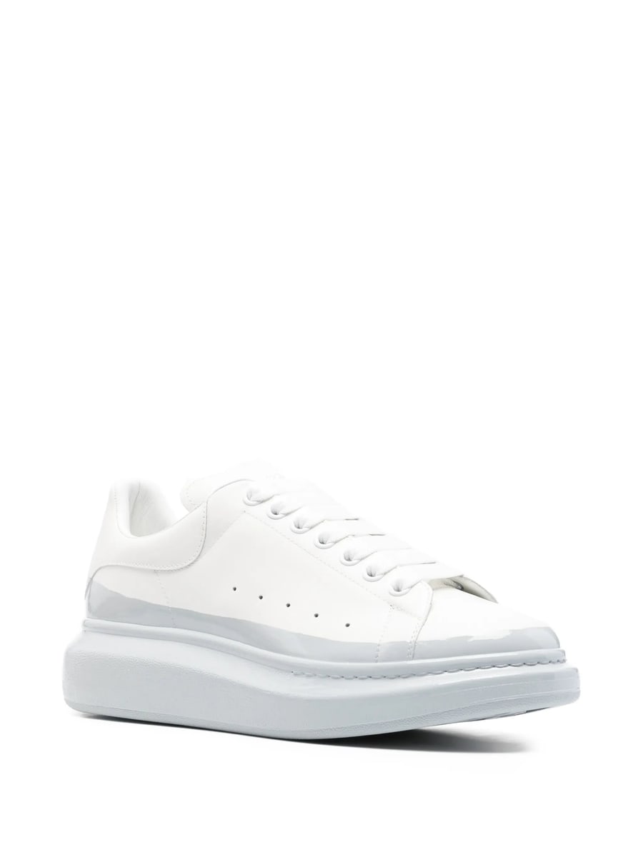Alexander McQueen Alexander Mcqueen White Sneakers, view 3