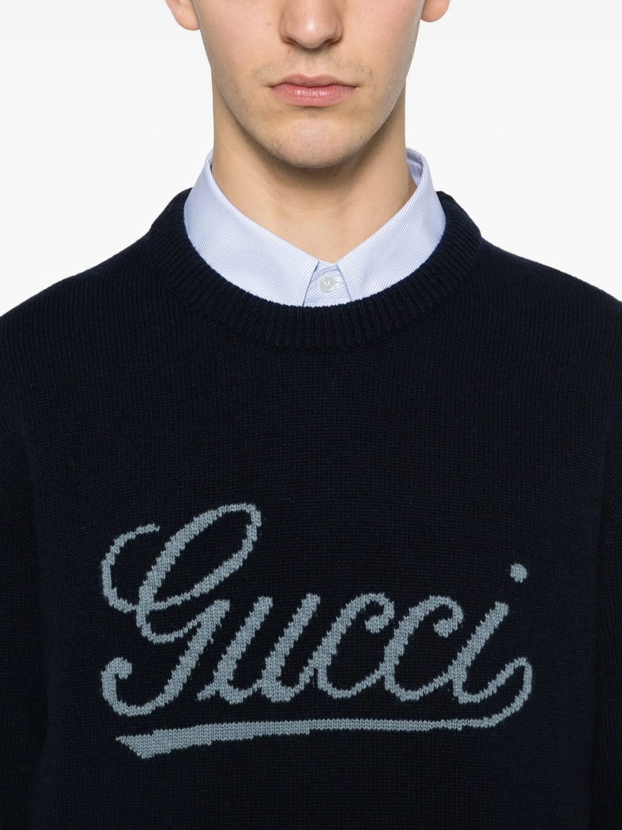 Gucci Gucci Logo-detail Sweater, view 2