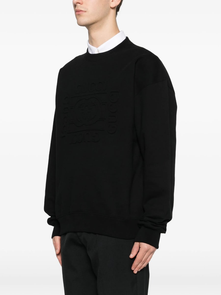 Gucci Gucci Logo Crew-neck Sweatshirt, view 2