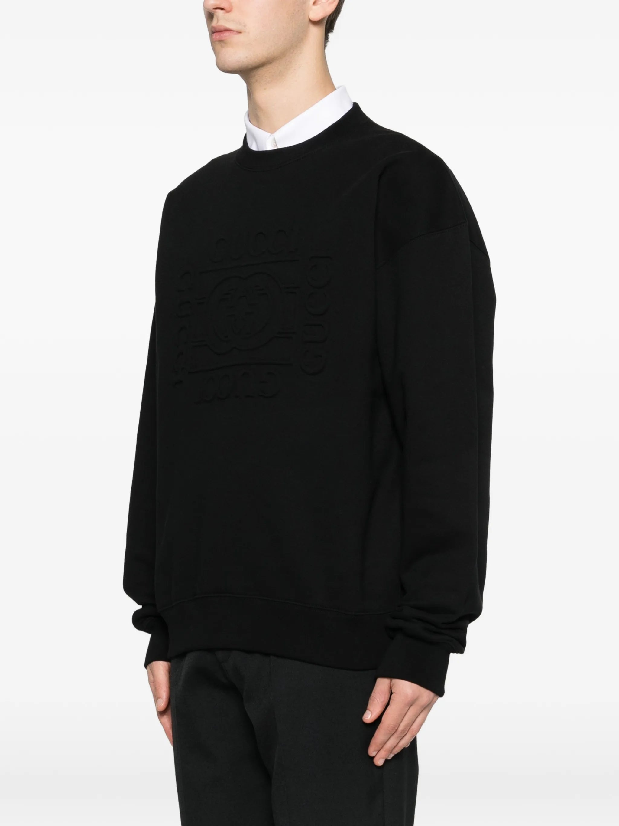 Gucci Gucci Logo Crew-neck Sweatshirt, view 2