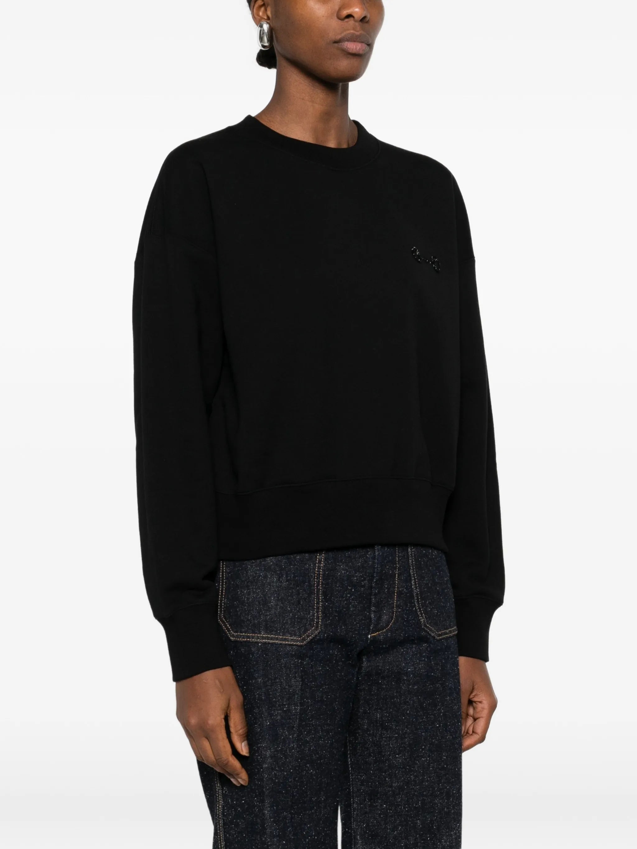 Gucci Gucci Logo Cropped Knitwear, view 2