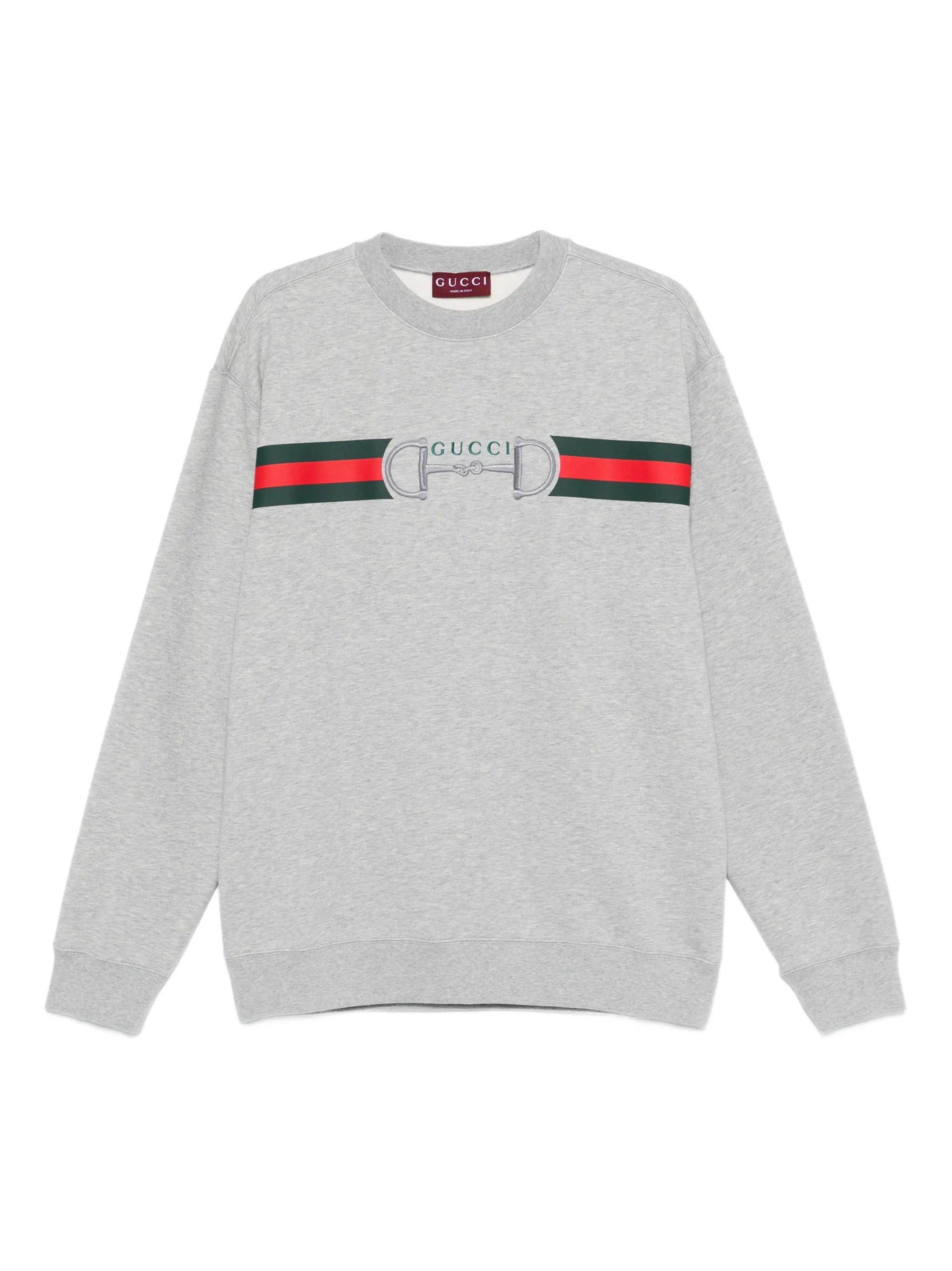 Gucci Gucci Stripe Logo Sweatshirt
