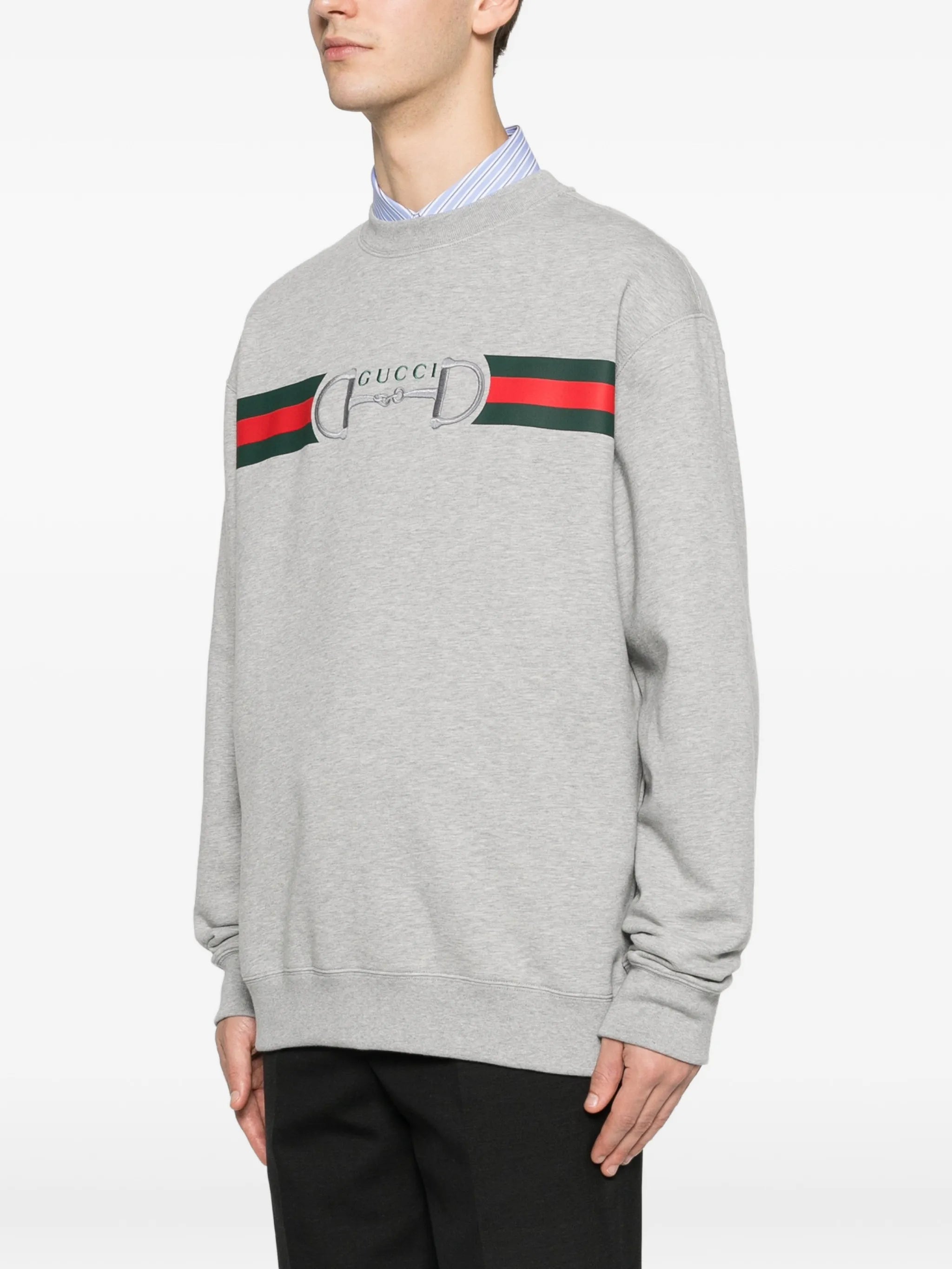 Gucci Gucci Stripe Logo Sweatshirt, view 2