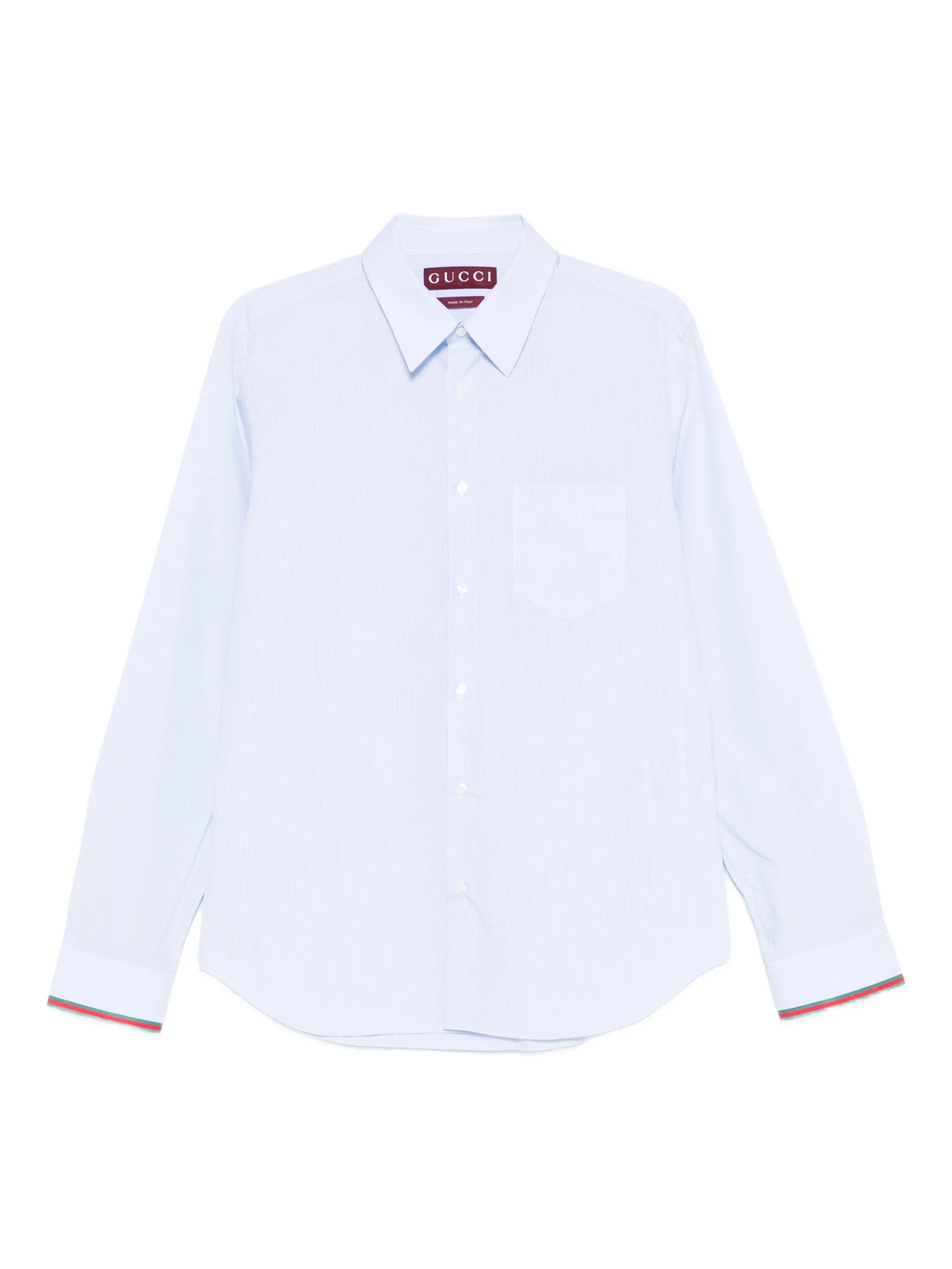 Gucci Gucci Striped-trim Shirt