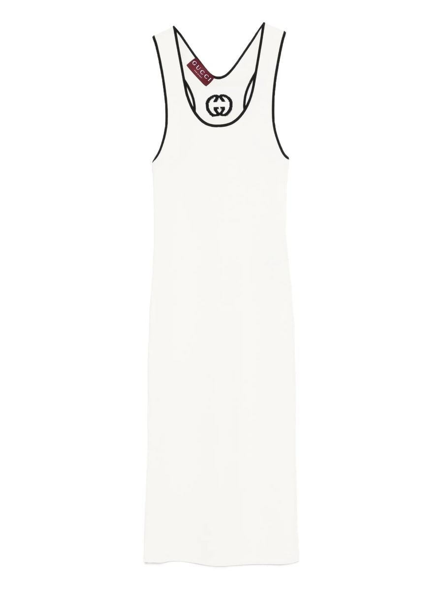 Gucci Gucci Logo-motif Midi Dress