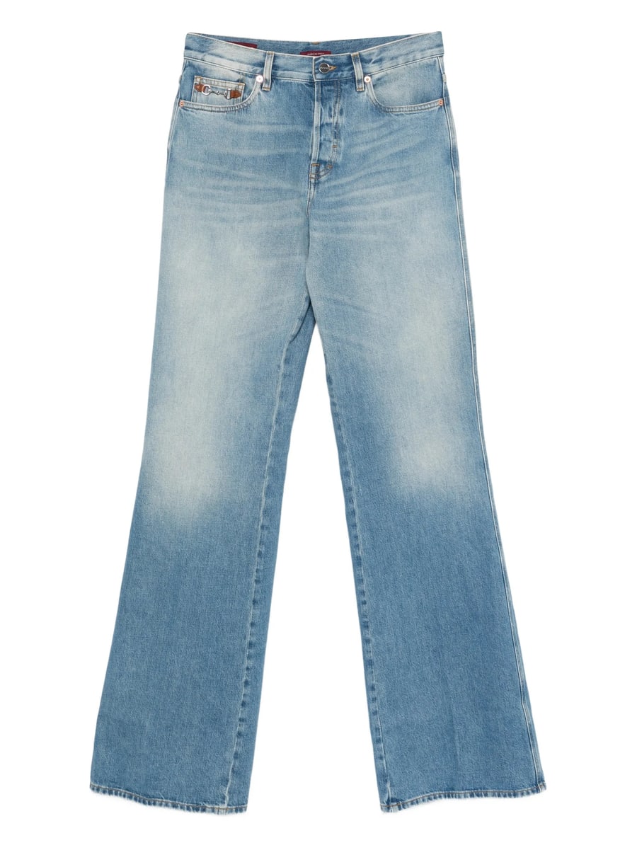 Gucci Gucci Horsebit Flared Jeans