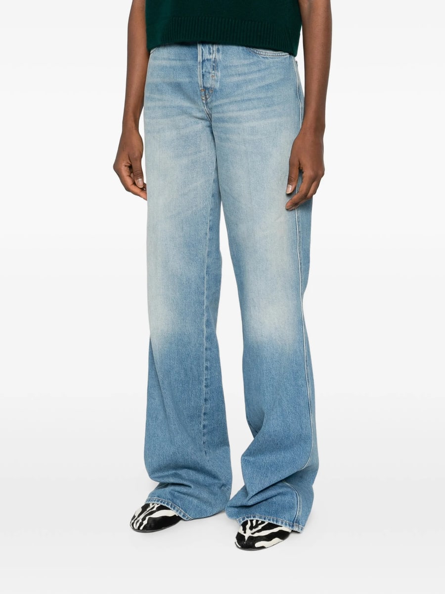 Gucci Gucci Horsebit Flared Jeans, view 5