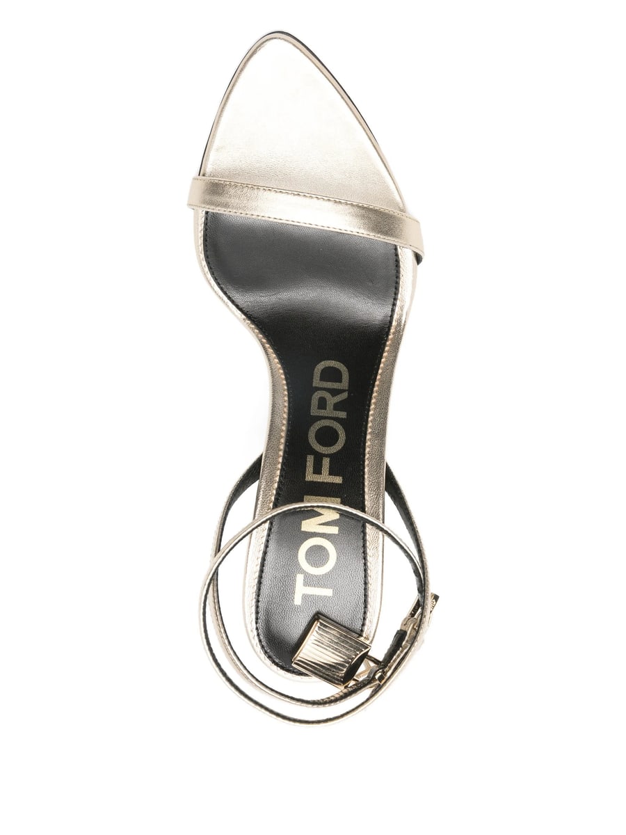 Tom Ford Tom Ford Ankle-strap Padlock Sandals, view 2