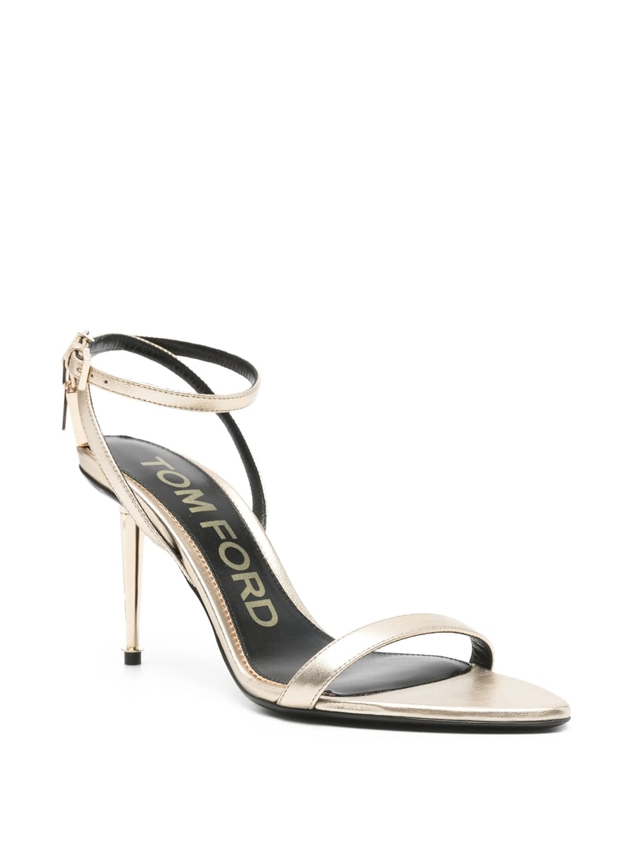 Tom Ford Tom Ford Ankle-strap Padlock Sandals, view 3