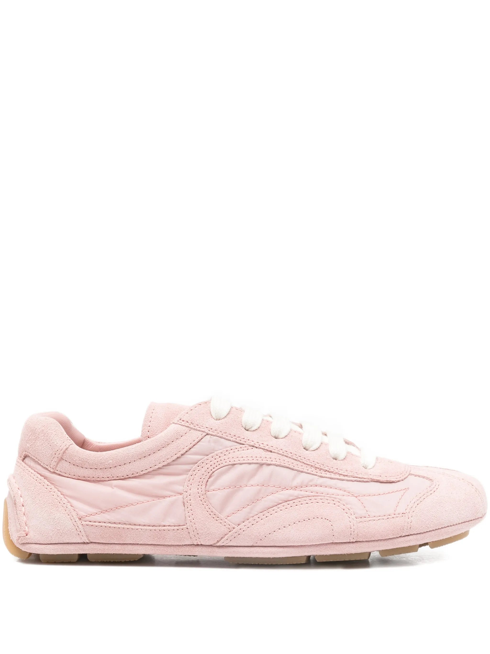 Prada Prada Montecarlo Re-Edition 2005 Suede And Re-Nylon Sneakers