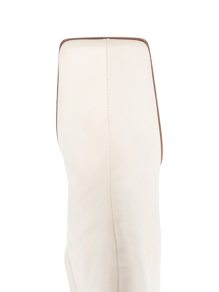 Alaïa Alaïa Square-toe Heeled Boots, view 4