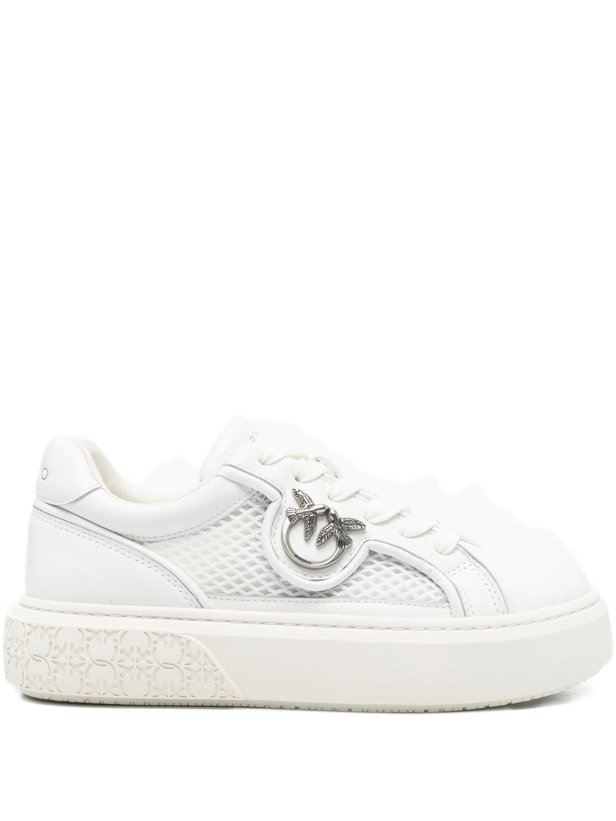 Pinko Pinko Yoko Appliqué Platform Sneakers