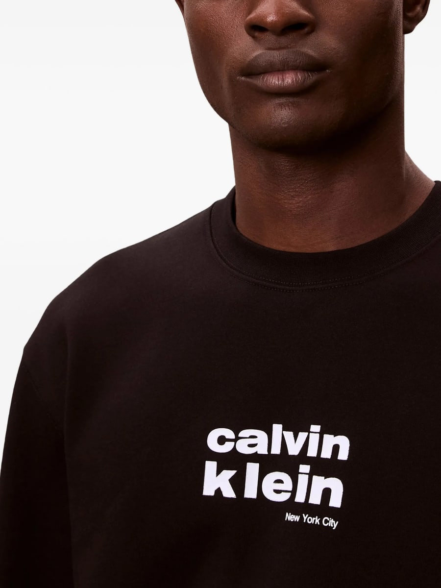 Calvin Klein Calvin Klein Logo-print Sweater, view 3