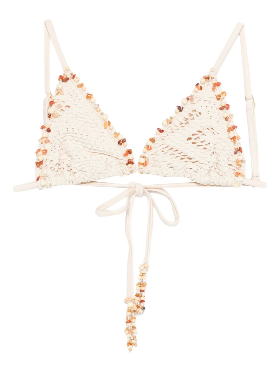 Patbo Patbo Beaded Bikini Top