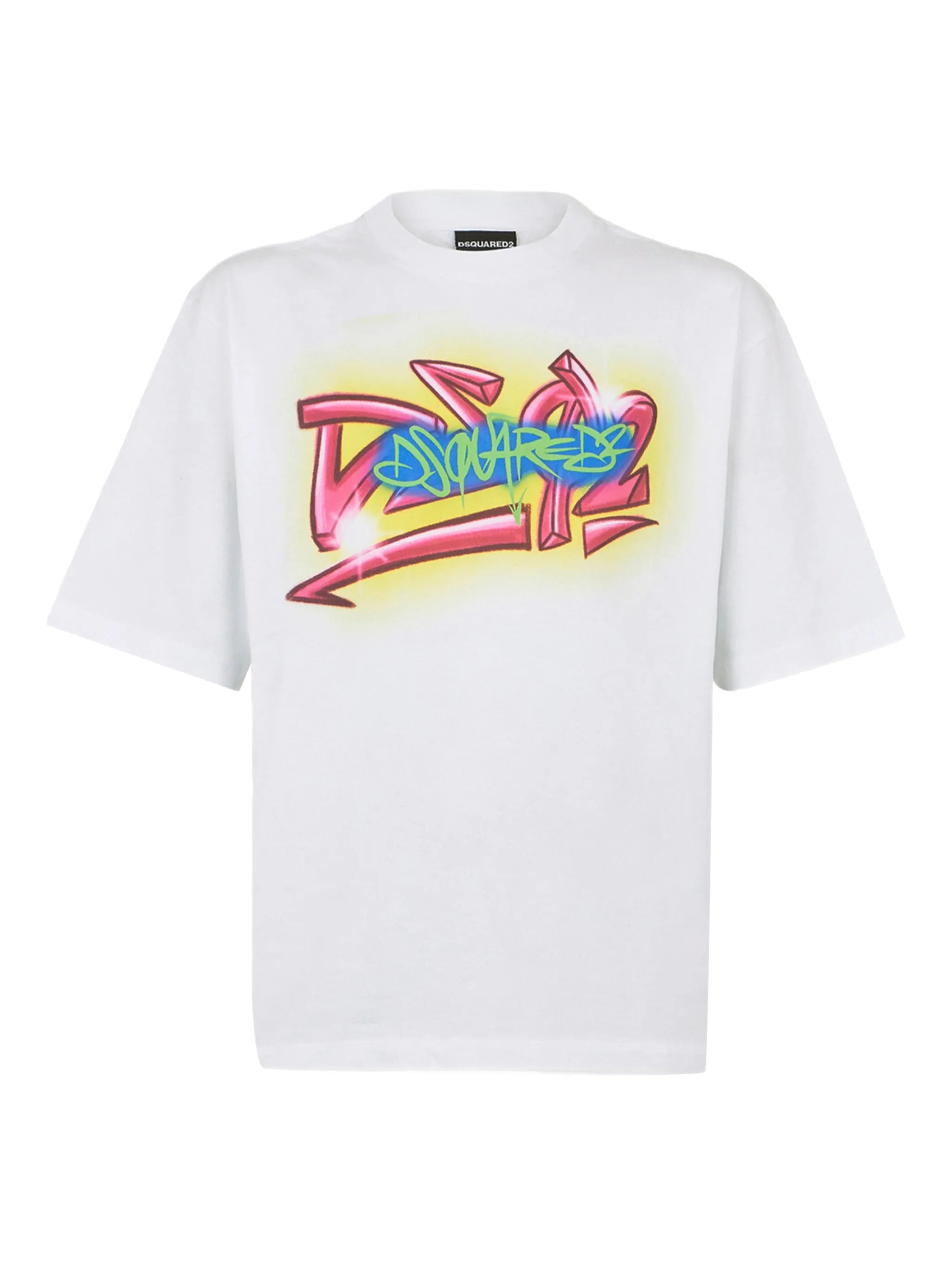 Dsquared2 Dsquared2 Rebel Tags Loose Fit T-shirt