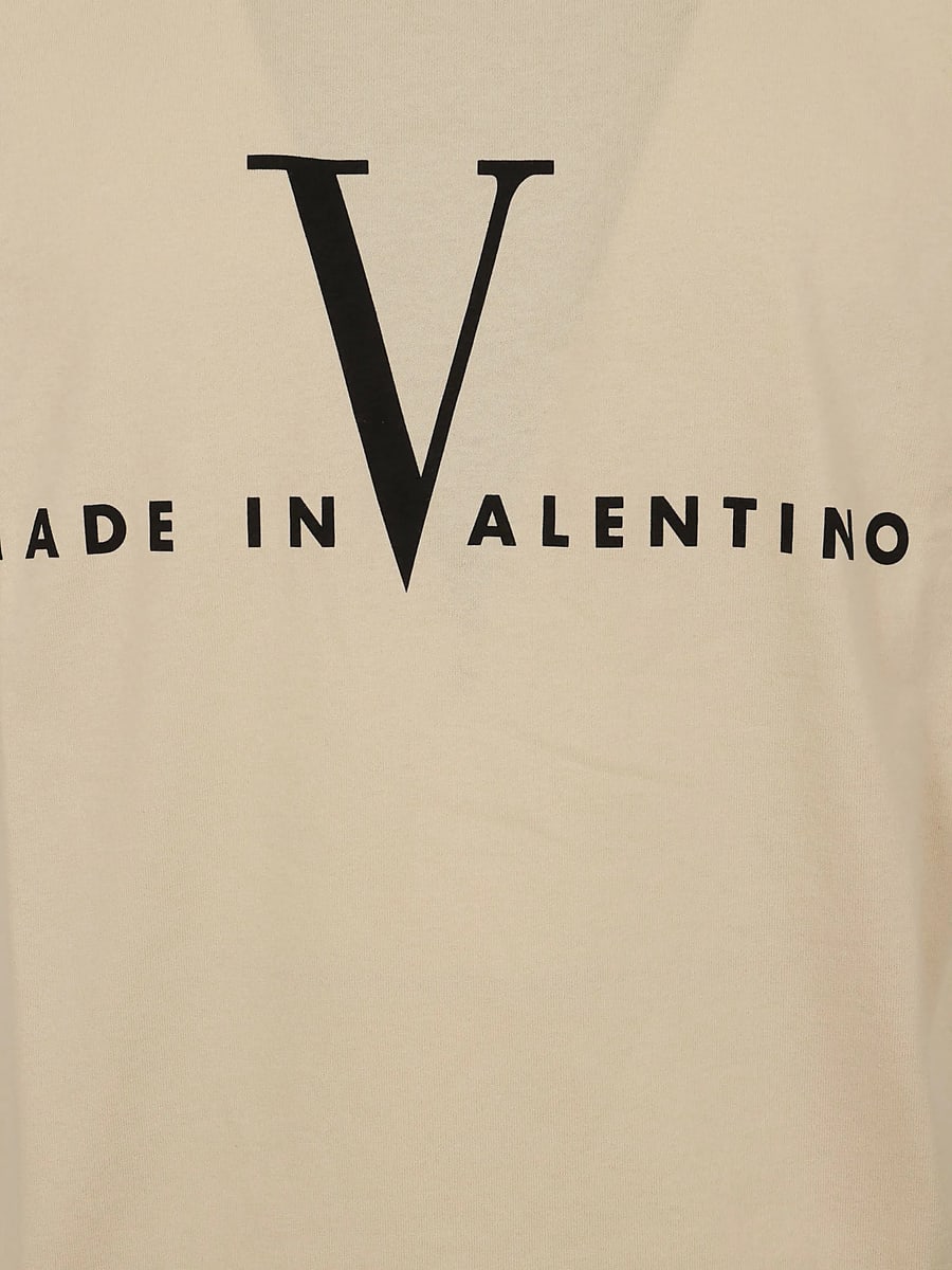 Valentino Valentino Made In Valentino-print T-shirt, view 4