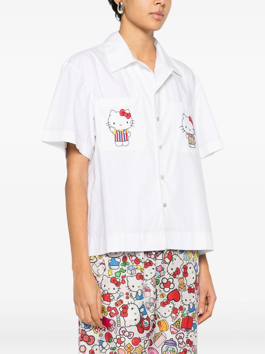 Pero Pero Pocket Embroidered Shirt, view 5