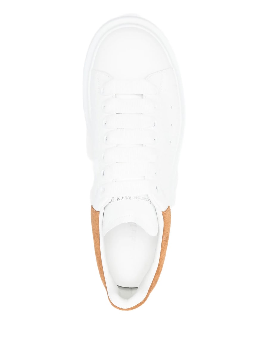 Alexander McQueen Alexander Mcqueen Leather Sneakers, view 2