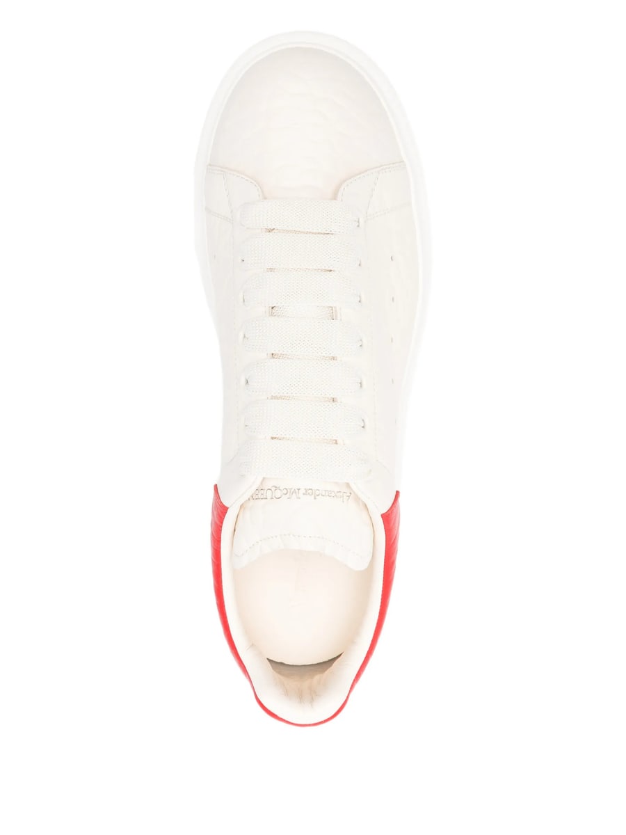 Alexander McQueen Alexander Mcqueen Embossed Heel Sneakers, view 4