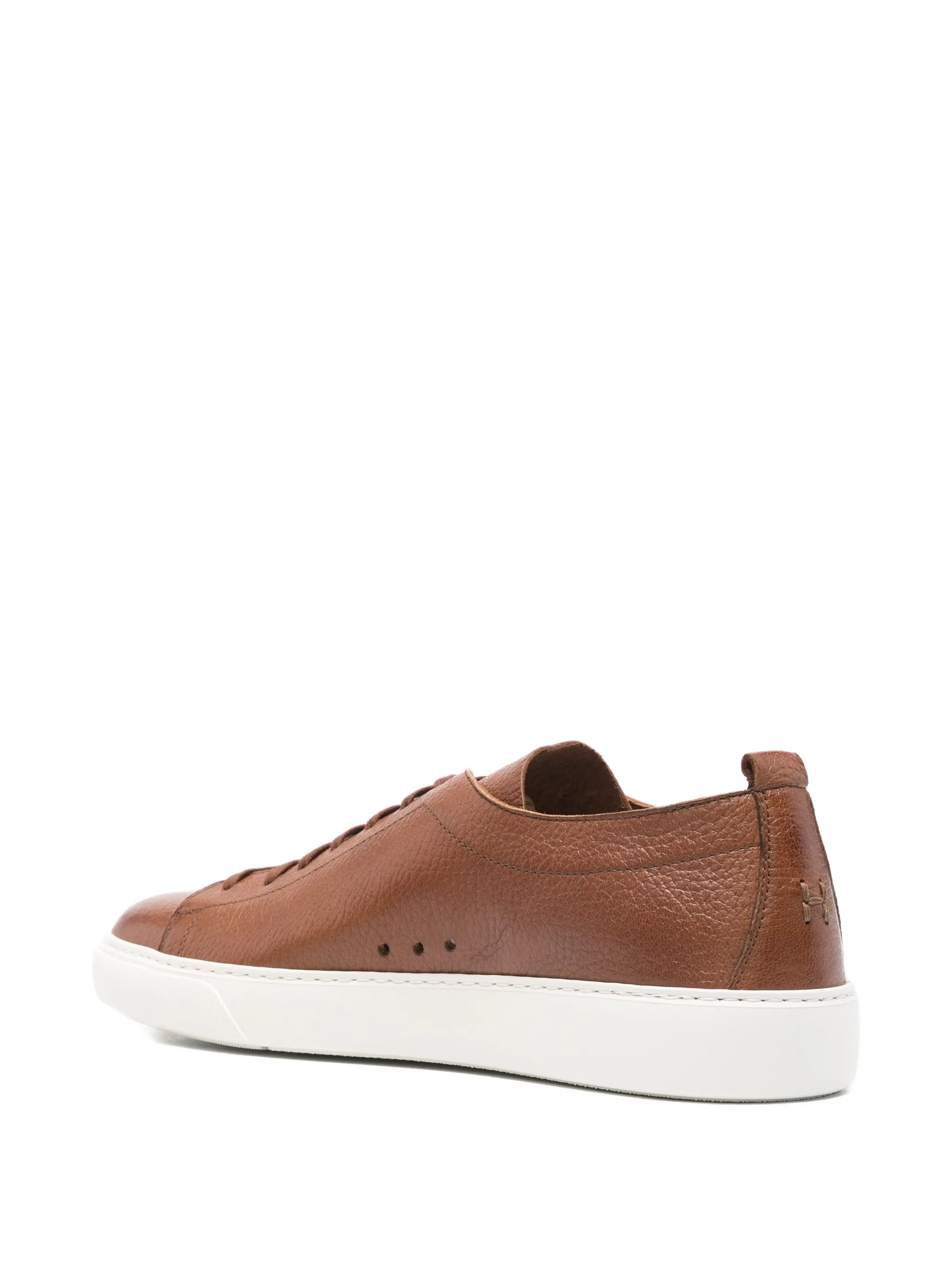 Henderson Baracco Henderson Baracco Textured Lace-up Sneakers, view 2