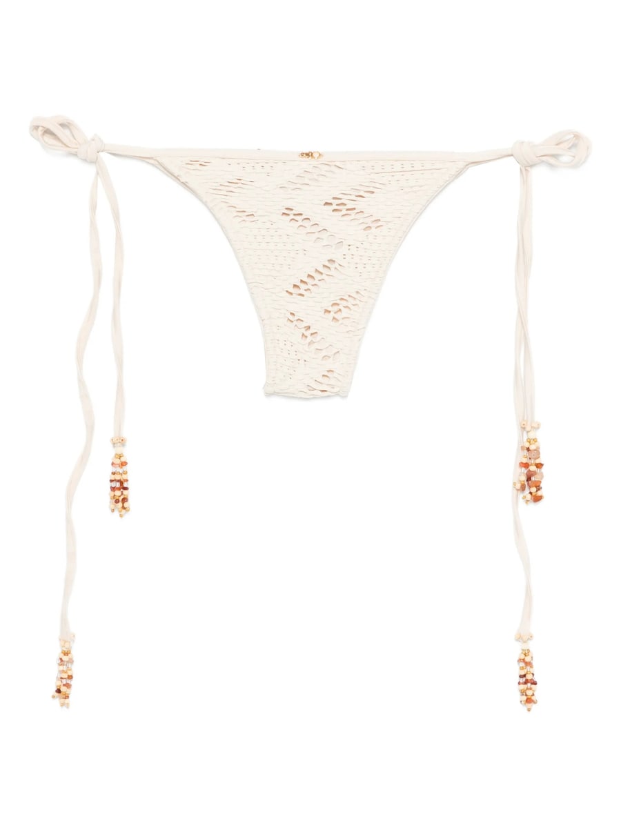 Patbo Patbo Beaded Tie Bikini Bottom, view 2