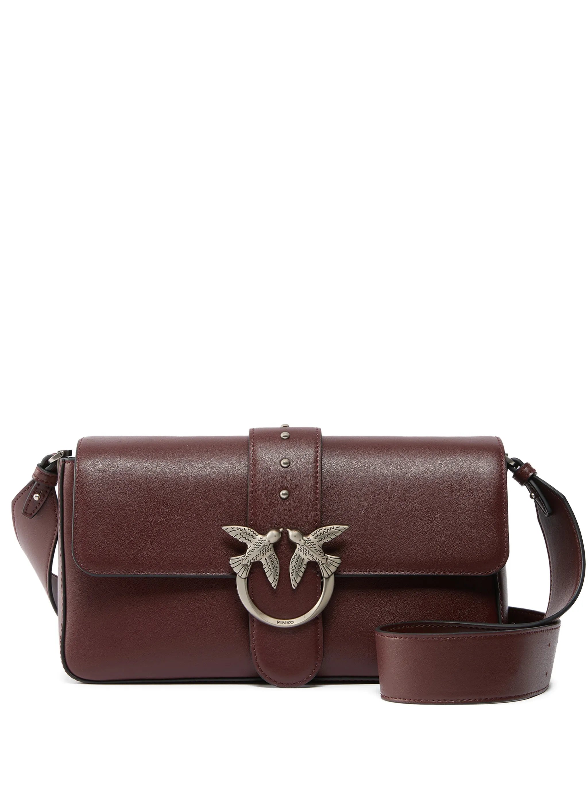 Pinko Pinko Medium Shoulder Bag Love Bag In Leather